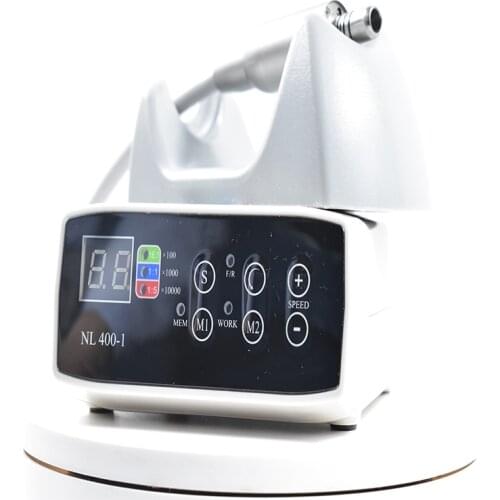 Dental Unit Brushless Built in Electric Micro Motor with 16:1/1:1/1:5 Increasing Red Ring Contra Angle Handpiece