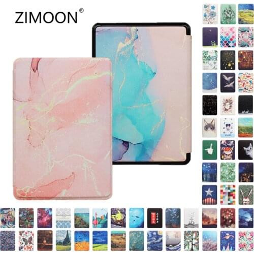 For Kindle Paperwhite 10th Smart Cover for Kindle 10th Print Cover for Paperwhite 2/3/4 Protective Shell for Kindle 8th