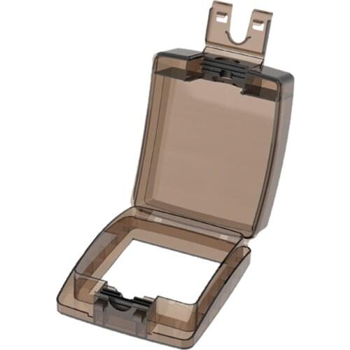 Waterproof Switch Socket Cover 86 Universal Type High Level Kitchen Bathroom Waterproof Socket Box Protect Electrical Appliances