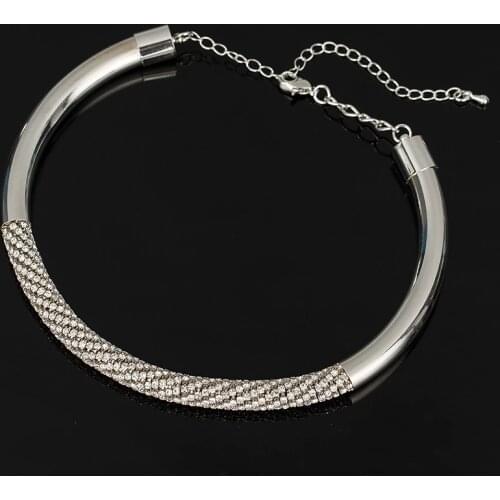 New Design High Quality Colorful Neck strap Jewelry Womans Statement Chokers Necklaces & Pendants Christmas Gift #N038