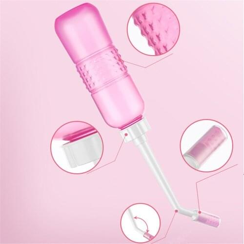 560ML Portable Sprayer Bidet Handheld Travel Toilet Handheld Hand Spray Seat Water Dispensers Bottle Bathroom Household Cleaning