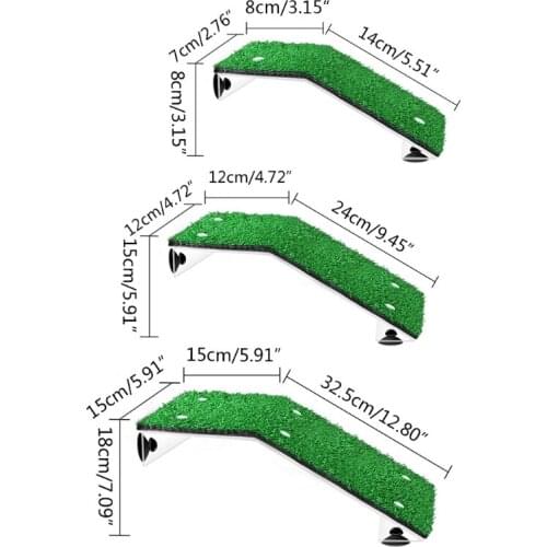 D08D Turtle Basking Platform Fish Tank Aquarium Ramp Tortoise Resting Terrace with 4 Suction Cups 3 Sizes for Aquatic Pets