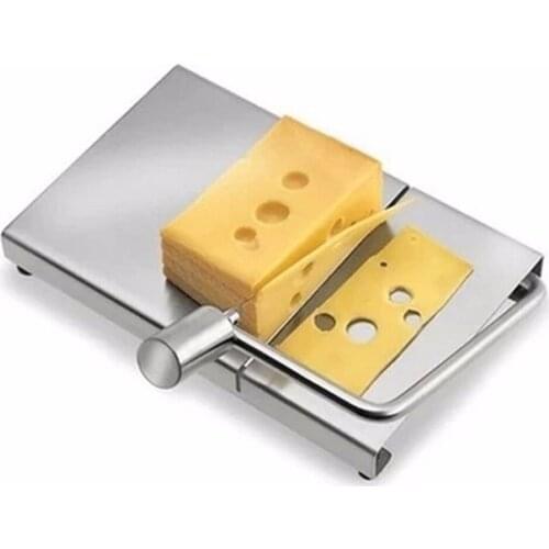 Stainless steel Eco-friendly Cheese Slicer Butter Cutting Board Butter Cutter Knife Board Kitchen Kitchen Tools Hot