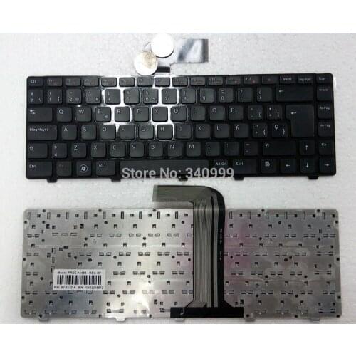 Free shipping New laptop keyboard For Dell Inspiron 14R N4050 M4040 N4110 N4120 M5040 N5040 Latin Spanish Teclado