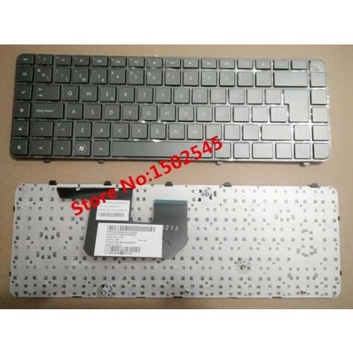 Free Shipping New Original Laptop Keyboard for HP Pavilion DV6-3000 DV6-3029TX DV6-3028TX DV6-3049TX SP Keyboard with Frame
