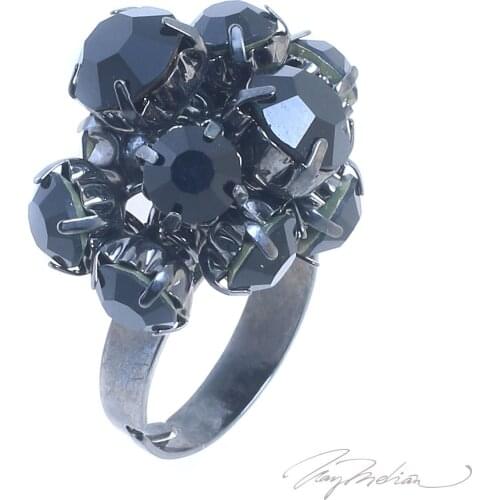 Crystals ring MARA1 Collection CROWN