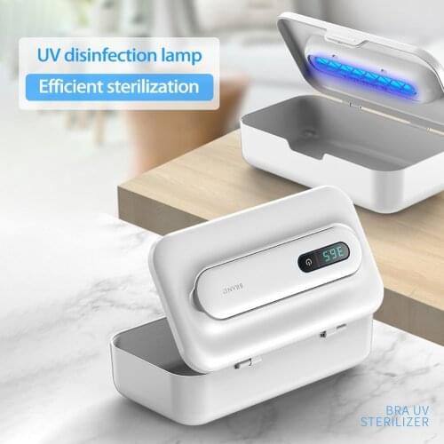 UV Ozonide Purification Box Double Purification Storage Box for Underwear Towel Toy Makeup Brush Mask Mobile Phone Cleaning Box