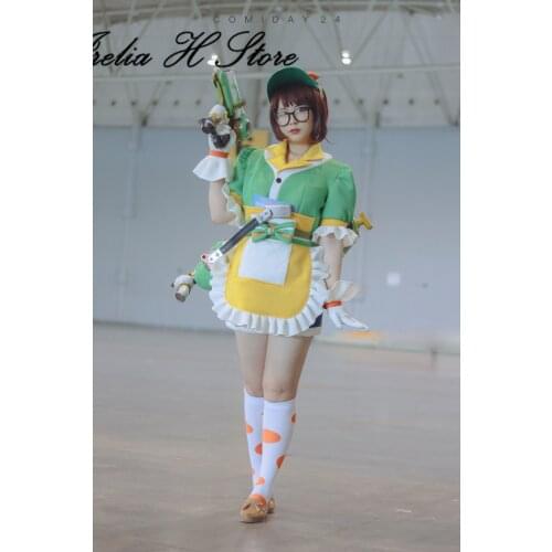 Customized Summer sugar Honey Mei Cosplay Costume Zhou Meiling xiao mei cosplay costume coat