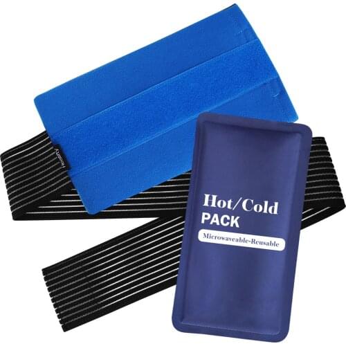 HEALIFTY Hot & Cold Gel Pack Reusable Ice Pack Pain Relief Hot and Cold Therapy Gel Wrap Alleviate Joint and Muscle Pain