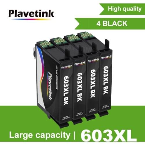 Plavetink Compatible T603XL 603 Ink Cartridge for Epson XP-2100 XP-2105 XP-3100 XP-3105 XP-4100 XP-4105 WF-2810 WF-2830 WF-2850