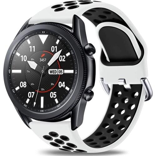 20mm 22mm for Samsung Galaxy Watch4 Classic 46mm 42mm Bands Silicone Wrist Bracelet for Galaxy Watch 4 3 44mm 40mm 45mm 41mm