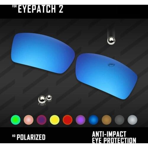 OOWLIT Lenses Replacements For Oakley Eyepatch 2 OO9136 Sunglasses Polarized - Multi Colors