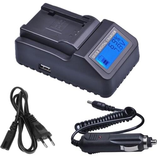 Battery Charger for Sony NP-FV30, FV50, FV70, FV100, NPFV30, NPFV50, NPFV50A, NPFV70, NPFV70A, NPFV100 InfoLithium V Series