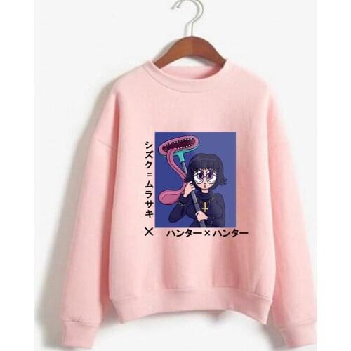 Anime Hoodie Hunter X Hunter Hoody Shizuku Murasaki Tops Women
