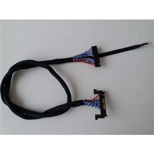 LCD LVDS Cable FI-RE51S-HF double 8 2 ch 8-bit 51p 550mm-1500mm for LG High frequency V420H1-L05 LCD V29 V59 driver board