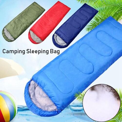 1 PC Lightweight Camping Sleeping Bag 4 Season Warm & Cold Backpacking Compression Sleeping Bag for Outdoor Traveling Hiking Mat