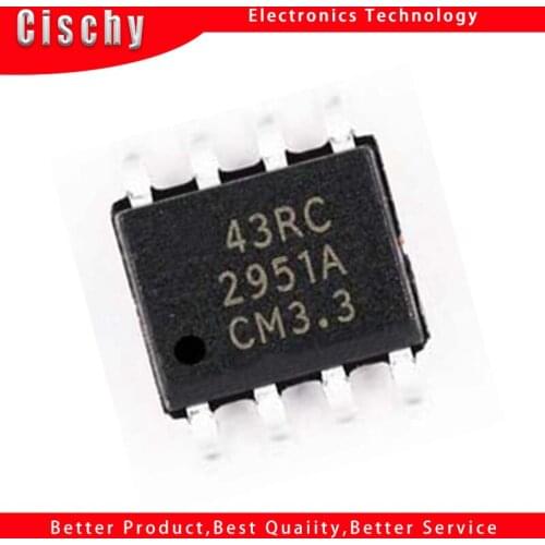 10pcs/lot LP2951ACM-3.3 LP2951ACM LP2951 SOP-8 Linear Regulator In Stock