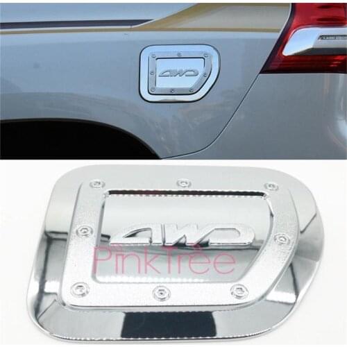 Accessories For Toyota Land Cruiser Prado LC150 FJ150 2010-2019 Chrome Fuel Tank Cover SUV Styling