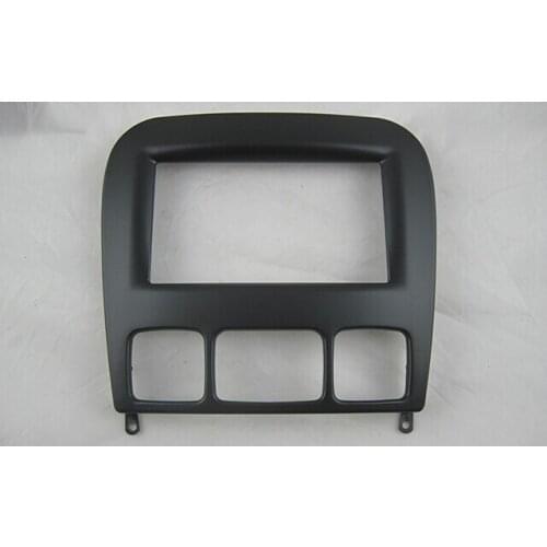 Car Fascias Stereo Radio Panel Frame Dash Kit For S Class W220 1998 1999 2000 2001 2002 2003 2004 2005 2006