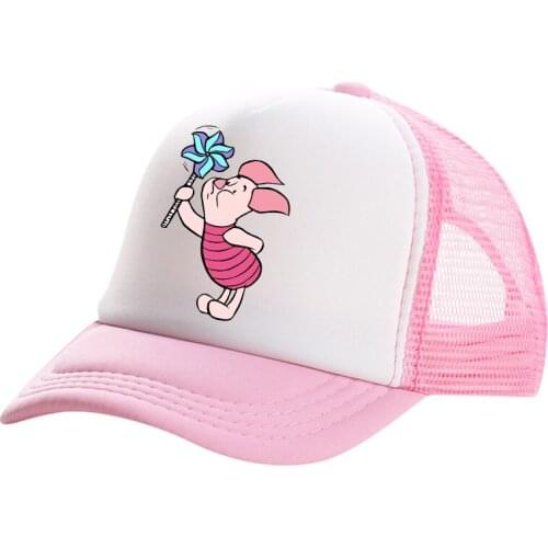 Winnie the Pooh and Friends High quality mens and womens baseball cap fashion breathable outdoor cap elastic cap unisex