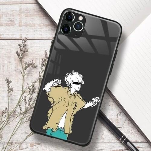 Satoru Gojo Jujutsu Kaisen Anime Soft TPU Glass Phone Case for IPhone SE 6s 7 8 Plus X Xr Xs 11 12 Mini Pro Max Samsung