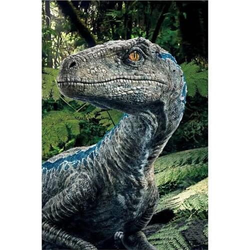 Diy 5D Jurassic World Dinosaur Diamond Painting Cross Stitch Kits Art Animal 3D Paint by Diamond XN1444