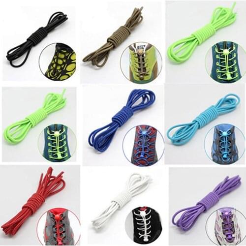 SANWOOD Unisex Elastic Locking Shoe Laces Running Trainer Jogging Shoelaces zapatillas de deportes zapatillas plateadas designer