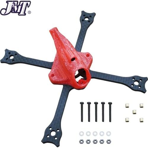 JMT Carbon Fiber PowerStick 115mm Quadcopter Frame Kit for FPV Freestyle RC Racing Drone Models Quadcopter parts