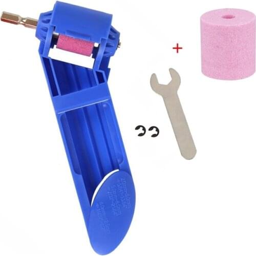 Drill Grinder Grinding Wheel Drill Bit Sharpener Set Portable Electric Drill Grinder Straight Shank Twist Drill Grinder 1Pcs