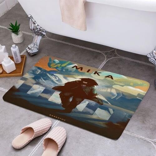 Mika Carpet Areas Rug Non-slip Floor Mat Rug 3D Printing Living Room Bedroom Door Mat Home Decoration