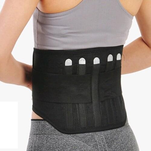 Tourmaline Self-Heating Magnetic Therapy Steel Bar Lumbar Belt Back Brace Waist Protector Braces&Supports Injury Relieve Fatigue