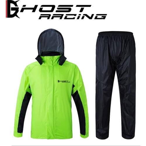 Motorcycle raincoat rain pants windproof waterproof outdoor off-road riding thin split jacket