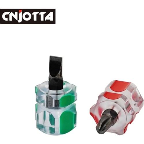 Mini Slotted/Phillips Screwdriver Kit Set Small Portable Radish Head Screw Driver Repair Hand Tools Precision Car Repair