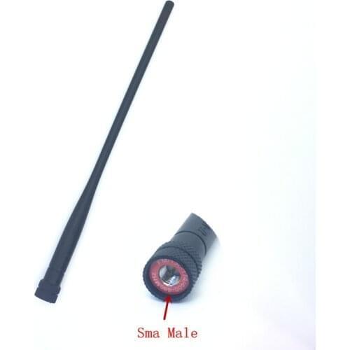 New Original rubber long whip antenna sma male UHF VHF 144/430 MHZ for Wouxun KG-UV8D KG-UV6D KG-UV9D Yaesu etc walkie talkie