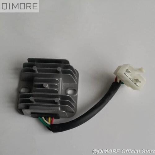 5-wire DC fired Full Wave Voltage Regulator Rectifier for Scooter Moped ATV GY6 125 150 cc 152QMI 157QMJ 1P57QMJ