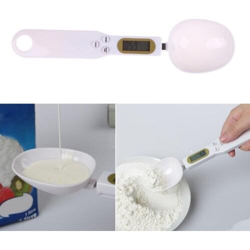 1 Pcs New Portable LCD Digital Kitchen Measuring Spoon Lab Gram Electronic Spoon Weight Volumn Food Scale