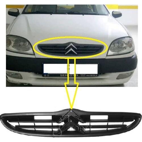 FRONT GRILLE for CITROEN SAXO 2 1999-2004 7804 J6 (RIGGING HARİÇ)