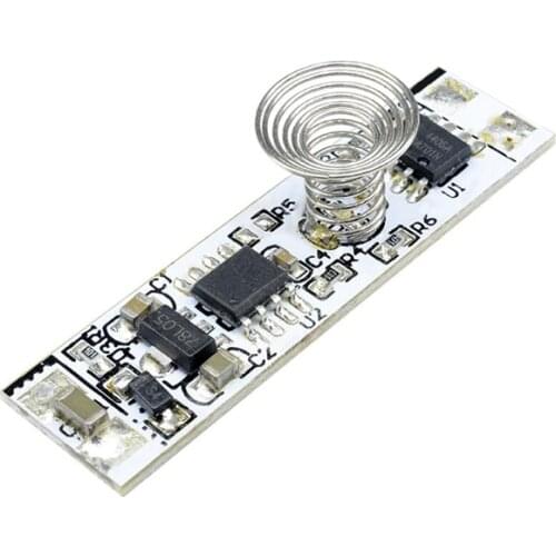 Touch Switch Capacitive Sensor Module 9V-24V 30W 3A LED Dimming Control Lamps Active Components Three Mode Hard Light Controller