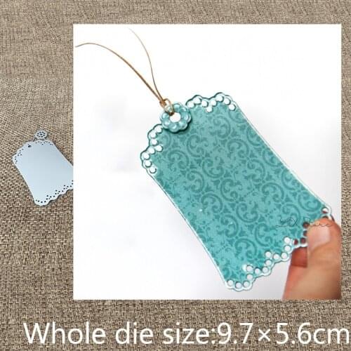 XLDesign Craft Metal Cutting Dies stencil mold lace tag label decoration scrapbook Album Paper Card Craft Embossing die cuts