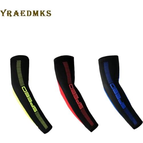 1 Pair Sport Arm Sleeves For Sun UV Protective Cycling Running Basketball Compression Cuff Arm Cover Warmer armband armstukken