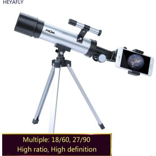 Astronomical telescope high degree of refraction high multiples single tube light night vision High resolution free delivery