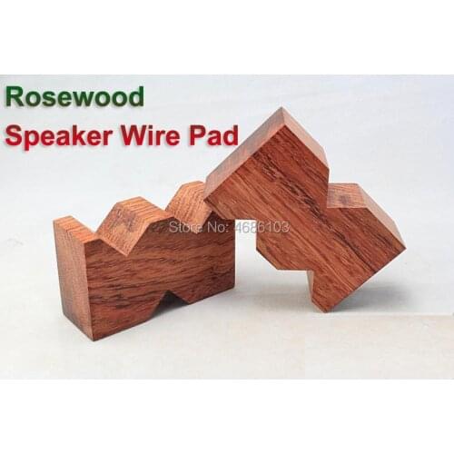High Quality Rosewood Base Pad Isolation 4pcs/pack Wooden Speaker Coppy Spike Isolation Cone Stand Foot Base Pad