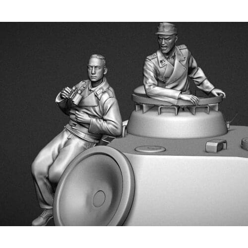 1/35 Resin Figure Model Kit Unassambled Unpainted 1095(NO TANK)