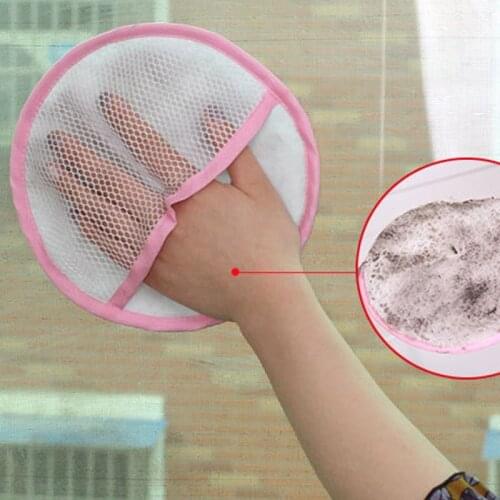 1 PC Dust Removal Clean Gloves Cleaning Wipes Cloth Absorbent Cloth for Window Screen Mesh Curtain Household AUG889