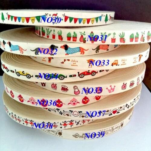 10 yard/lot 5/8" 15mm 100% Cotton Ribbon Webbing Tapes for Craft Sewing & Packing Cloth Fabr hand made scrapbook Accessories