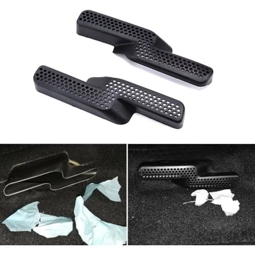 2pcs For Mini Cooper One F60 F56 F55 F54 Auto Car Air Vent Outlet Cover Under Car Rear Seat Air Conditioning Outlet Crille Net