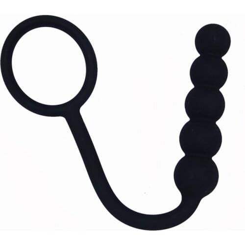 Dingye Anal Beads Massager With Cock Ring Silicone Butt Plug Anal Prostate for Men Adult Sex Toys Anal Plug Sex Product