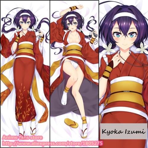 Anime Bungo Stray Dogs Kyoka Izumi Cute Japanese Pillowcase Pillow Case Cover decorative Hugging Body Bedding