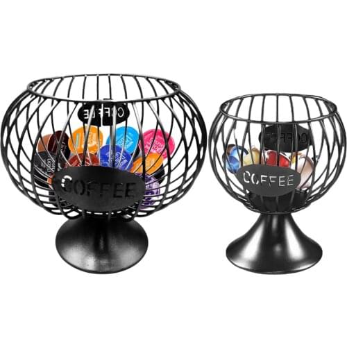 Coffee Pod Holder For Dolce Gusto Nespresso Lavazza Capsule Display Capsule Rack Matel Tower Stand Storage Shelves 2021 New Nice