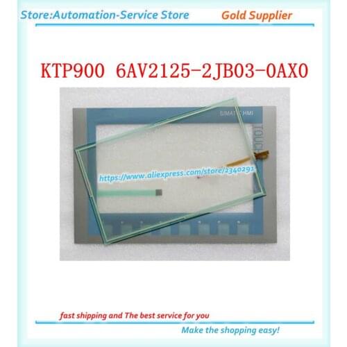 New KTP900 6AV2125-2JB03-0AX0 6AV2 125-2JB03-0AX0 Touch Screen Glass With Protective Film